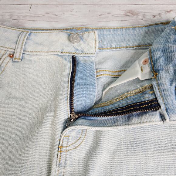 Wild Fable Distressed Denim Mini Skirt Size 4 NWT - Picture 9 of 9
